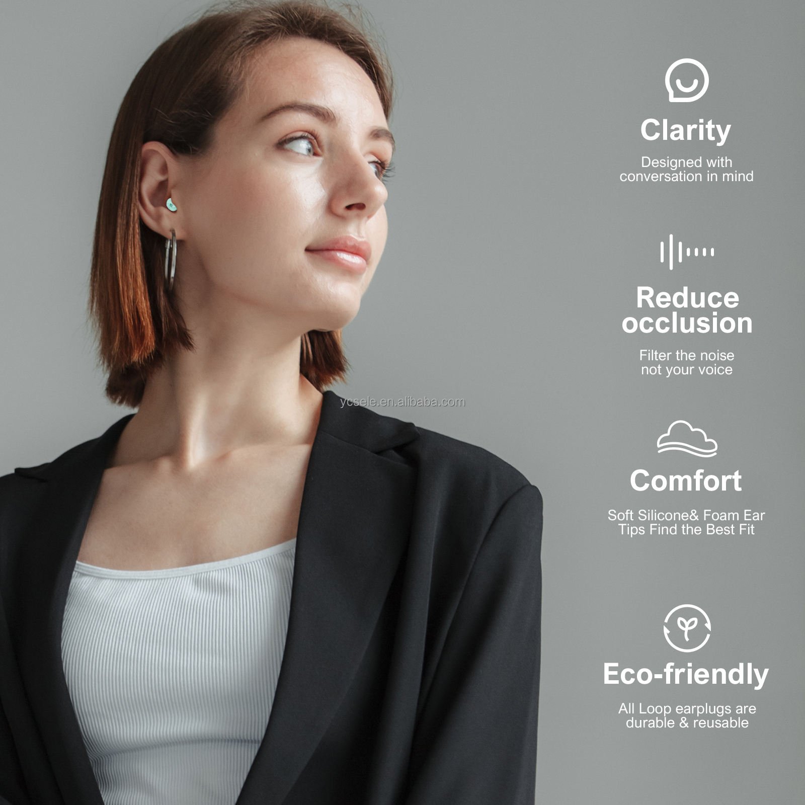 noise reducing ear plugs party ears for swimming cancelling plugss switch reusable silicone earplugs