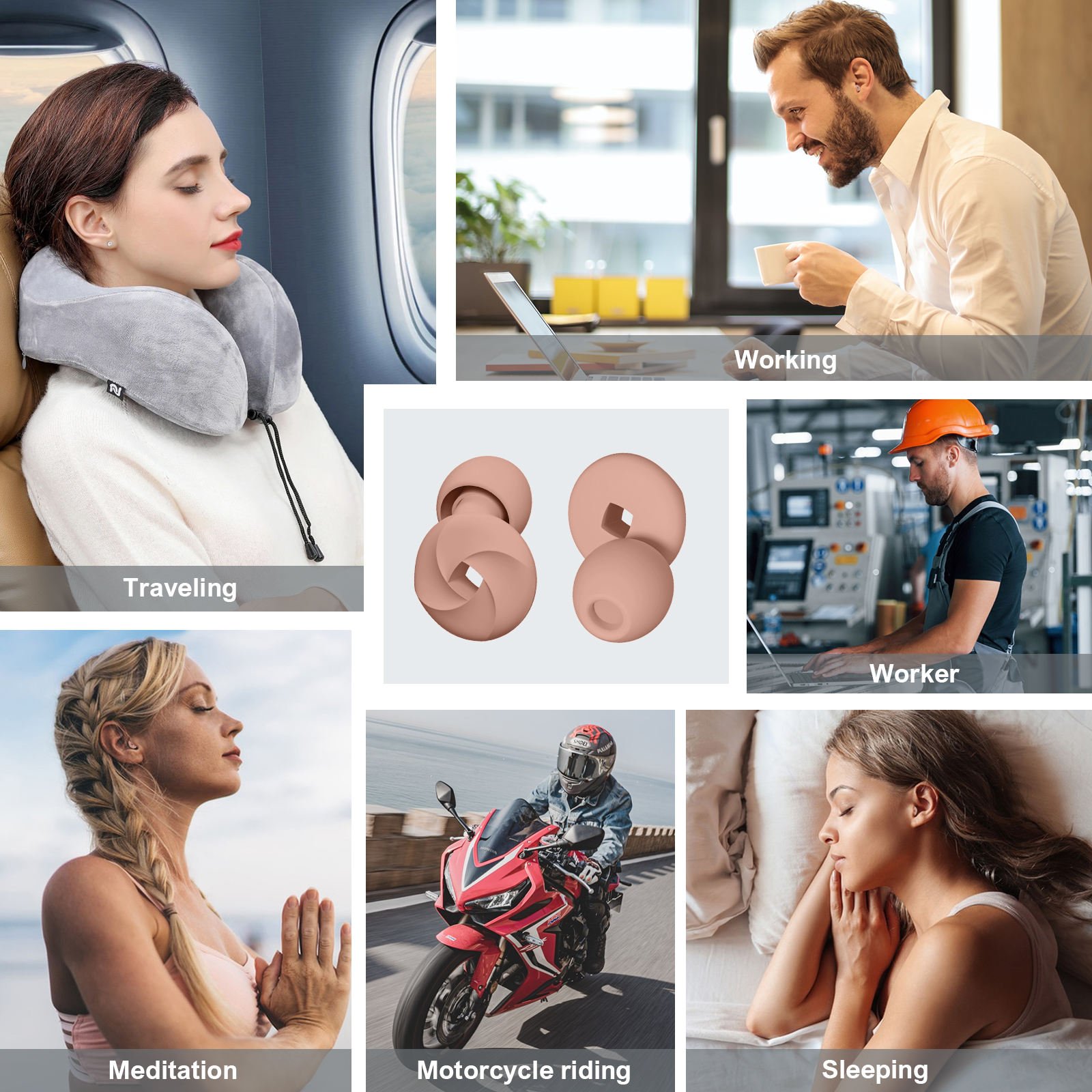 noise reducing ear plugs party ears for swimming cancelling plugss switch reusable silicone earplugs
