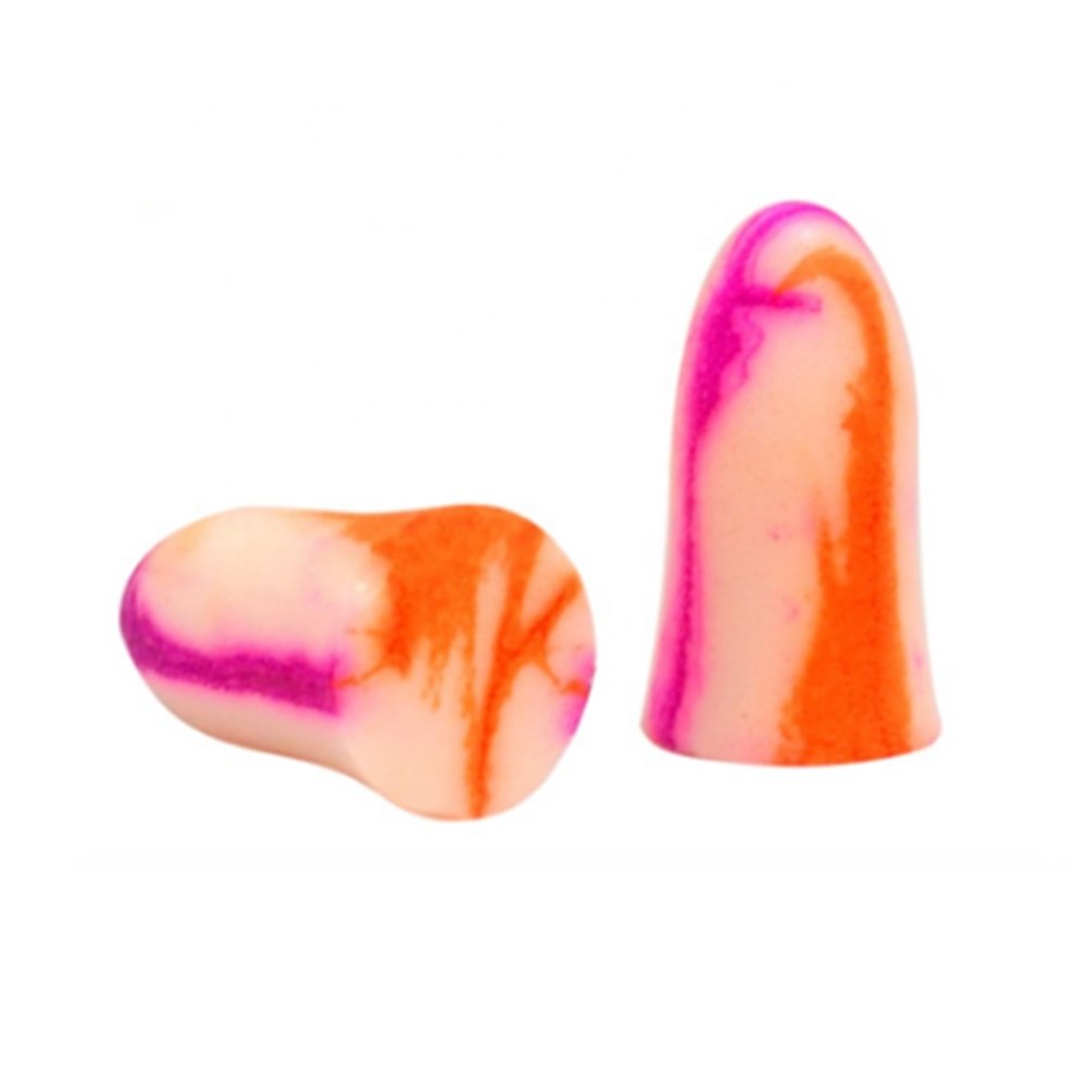 EP1001-CC1 Bell shaped colorful sponge ear plugs