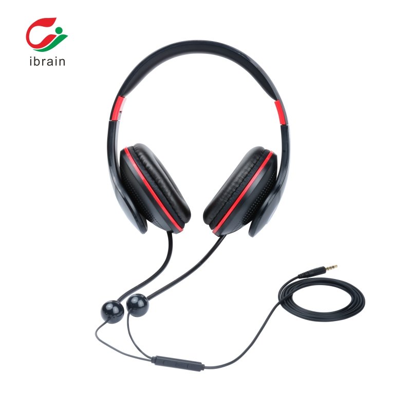 Ibrain FC05-C AirTube Anti-Radiation Headsets headphone tube Noise Reduction EMF Radiation Protection phone earphones
