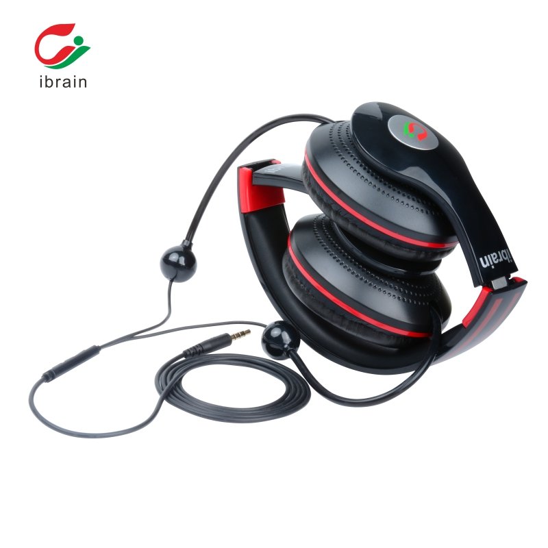 Ibrain FC05-C AirTube Anti-Radiation Headsets headphone tube Noise Reduction EMF Radiation Protection phone earphones