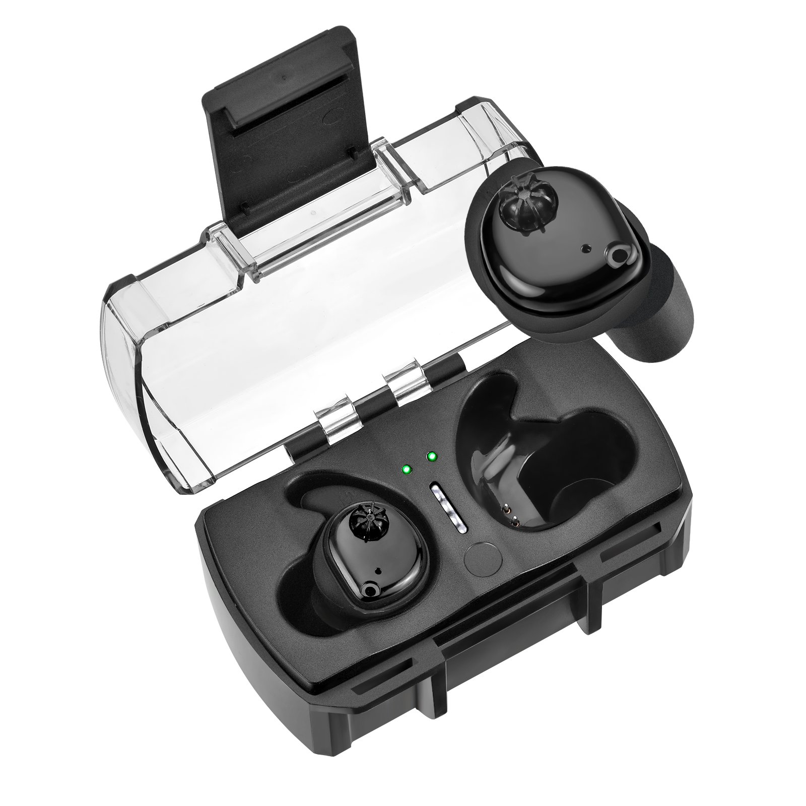 NRR22 Sound Defender Electric Earplug Compact Earbuds protective Device Ear Defender