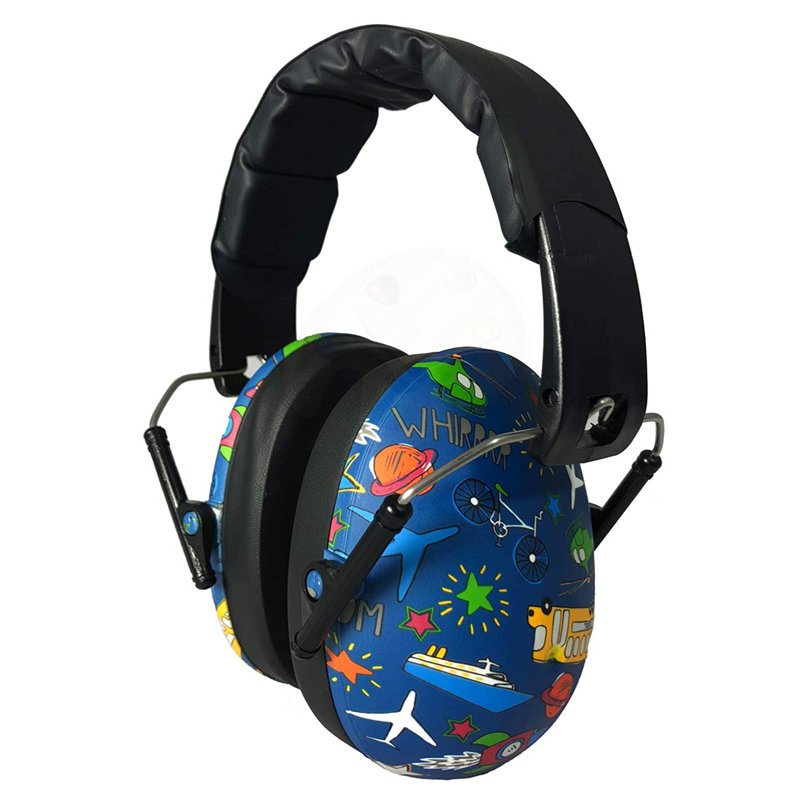 Best Selling Hearing Protection Earmuffs Harmless Material Adjustable Elastic Band Noise Cancelling Headphones