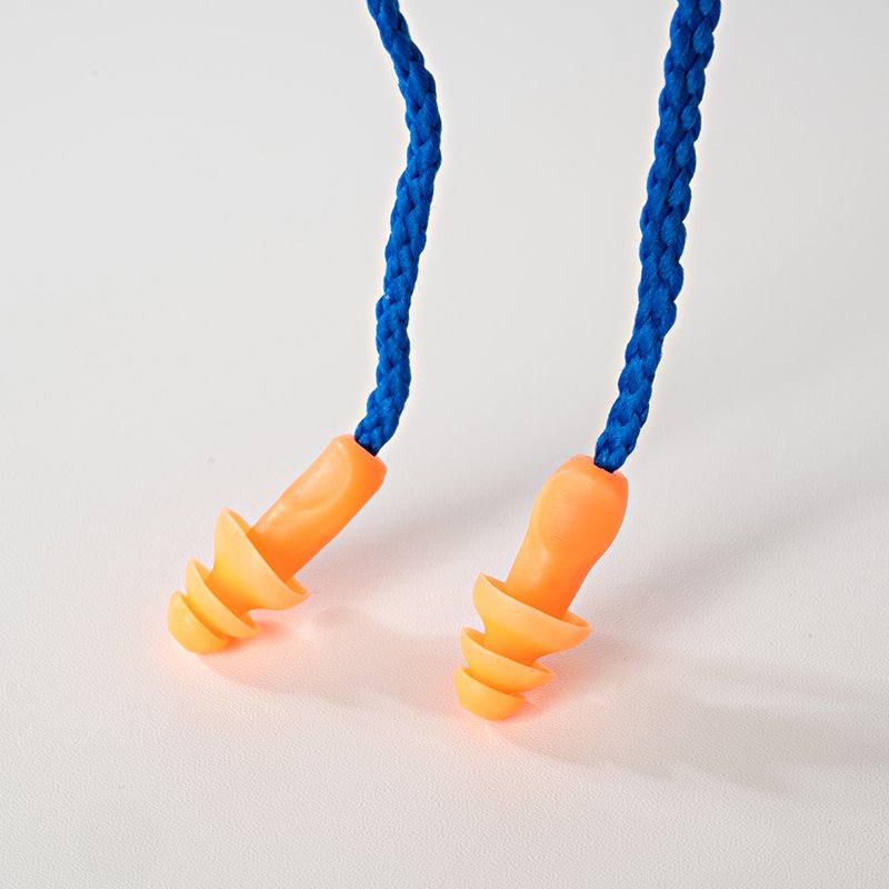 New Design Hearing Protection Noise Reduction Safety Earplugs for Sleeping noise reduction earplugs with cord