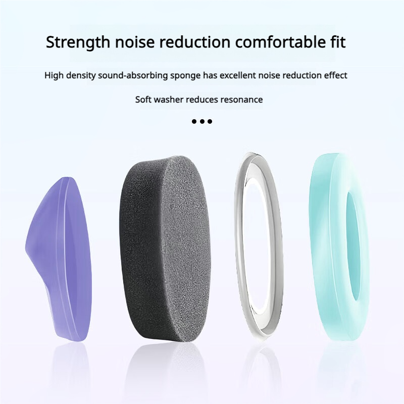 Pink ABS Children's Earmuffs Safety Noise-Reducing Earplugs for Hearing Protection Baby Safe Noise Isolating Ear Muff