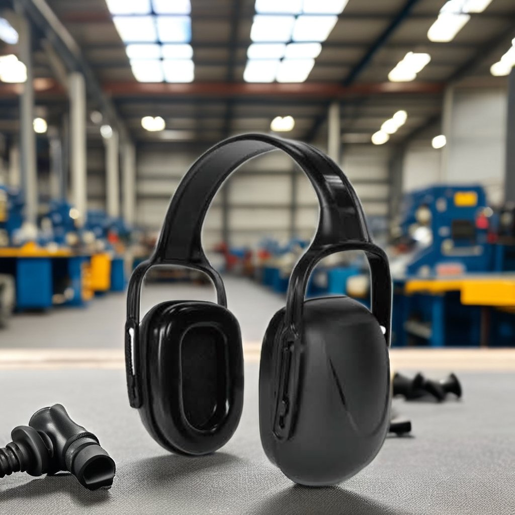 ANSI CE AU Certified Industrial Safety Earmuff Sound Cancelling Ear Protection Muffs for Hearing Protection