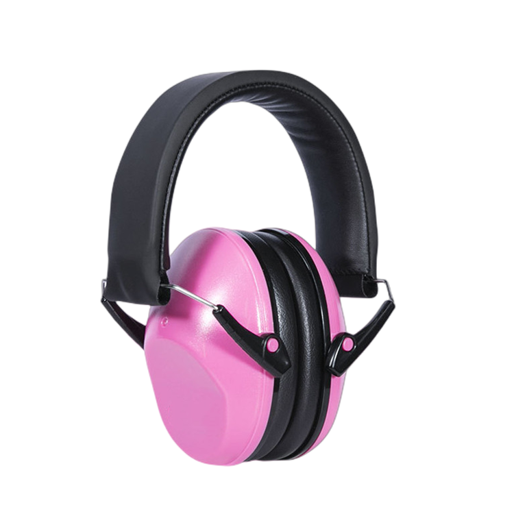Children Portable Folding Noise Reducing Cancelling Foldable Kid Soft Earmuffs