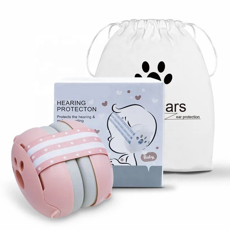 EM1009S Baby Earmuffs Infant Sleeping Ear muff Hearing protection Anti-noise headphone for babies aged 1-36 months