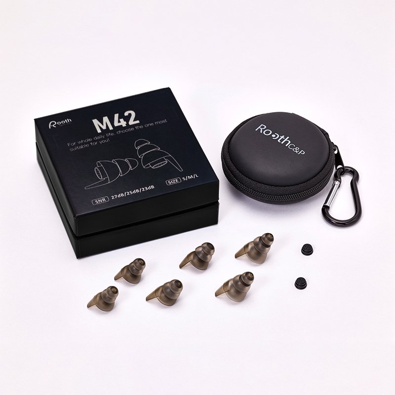 Reusable Hearing Protection Earplugs Concert Festival Music Club with Aluminium Container Especially Light Ear Protector to wear