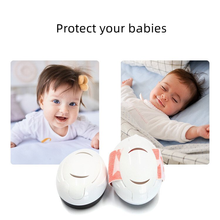 ABS Adjustable Baby Ear Muff Kids Noise Cancelling Baby Earmuff for Baby Hearing Protection Safety