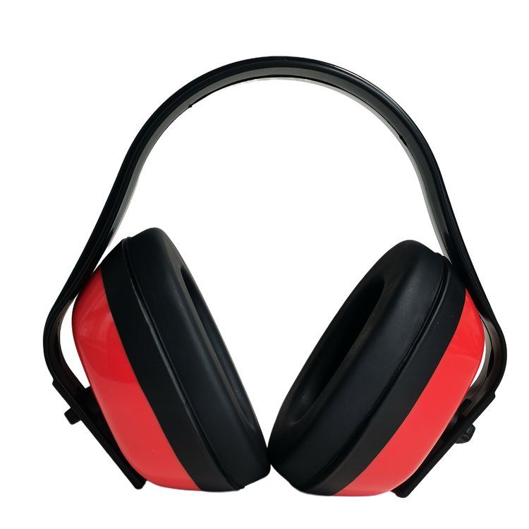 Industrial Safety Helmet with Attachable ABS Ear Muffs Personal Hearing Protective Wholesale Noise Reduction Function