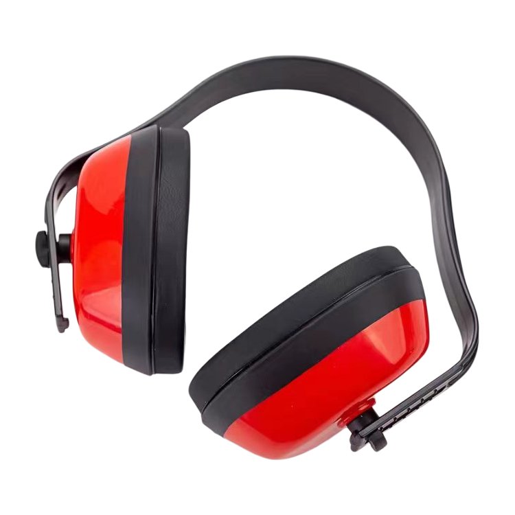 Industrial Safety Helmet with Attachable ABS Ear Muffs Personal Hearing Protective Wholesale Noise Reduction Function