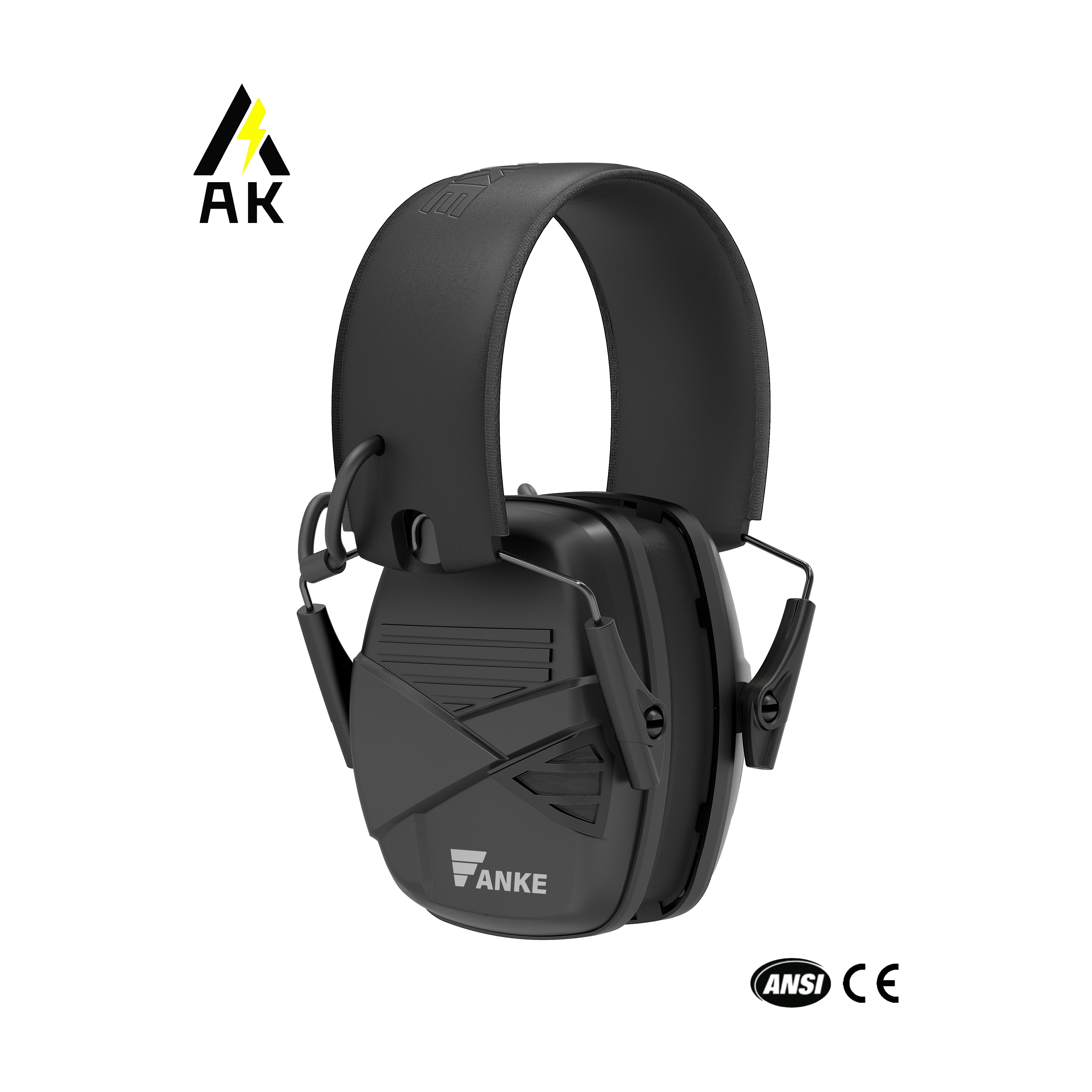 Ear Protector For Gun Range Shooting Defenders Active Noise Cancelling Outdoor Wireless Shooting Hunting Electronic Earmuff