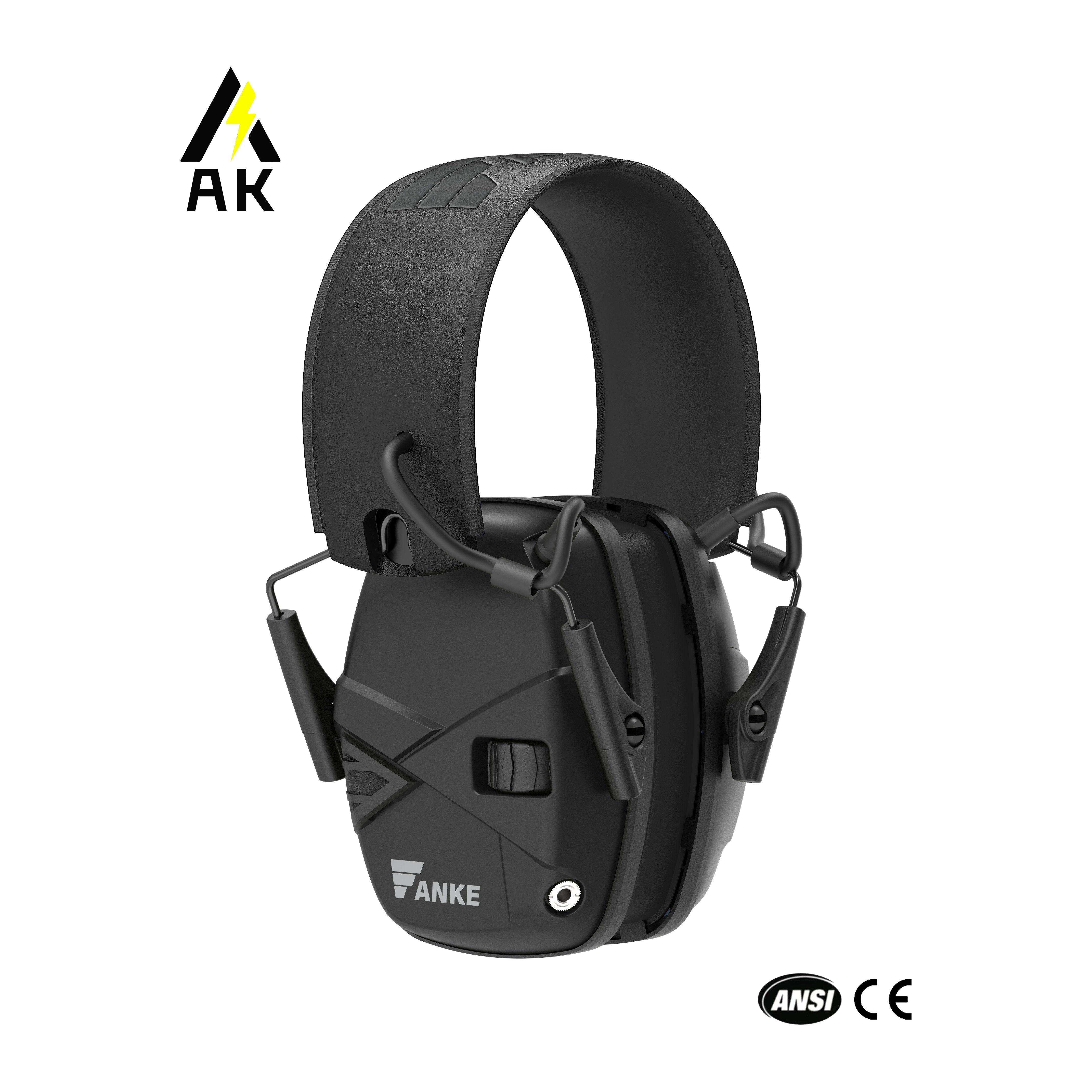 Ear Protector For Gun Range Shooting Defenders Active Noise Cancelling Outdoor Wireless Shooting Hunting Electronic Earmuff