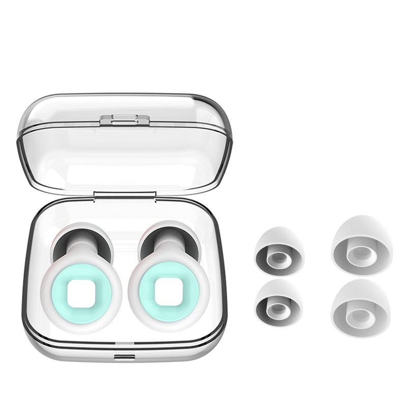 Ear Plugs Silicone Ear Plugs for Swimming Sleeping Box with your logo Travel Noise reduction 25-32db