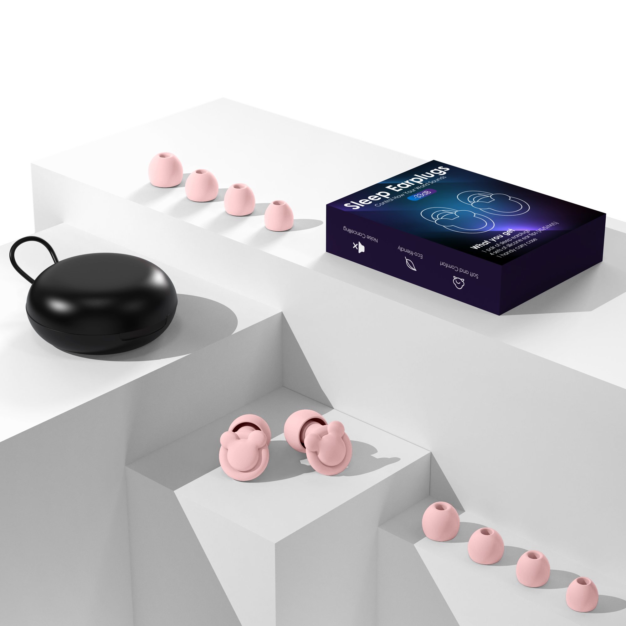 Cartoon style Silicone Sound Noise Cancelling Earplugs Sleeping Sleep ear plug earplug reduction Hearing Protection