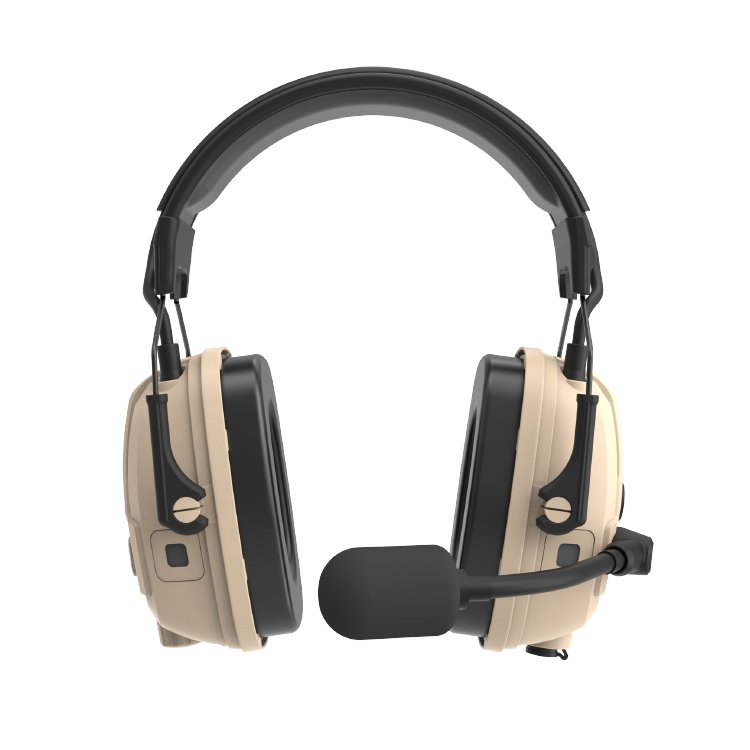 Rongxiang wholesale hot sale hearing protection earmuffs for adult Certification SNR32dB CE EN352