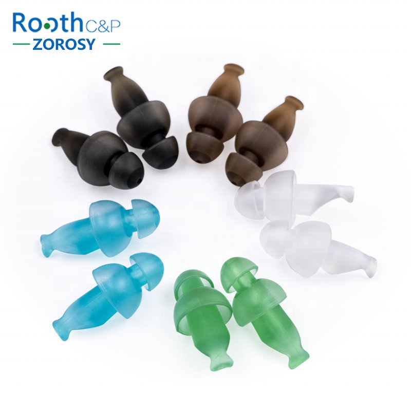 Rooth sleep Plugs Soft TPE Earplug Comfortable High quality swimming Ear plugs Silicon Earplug