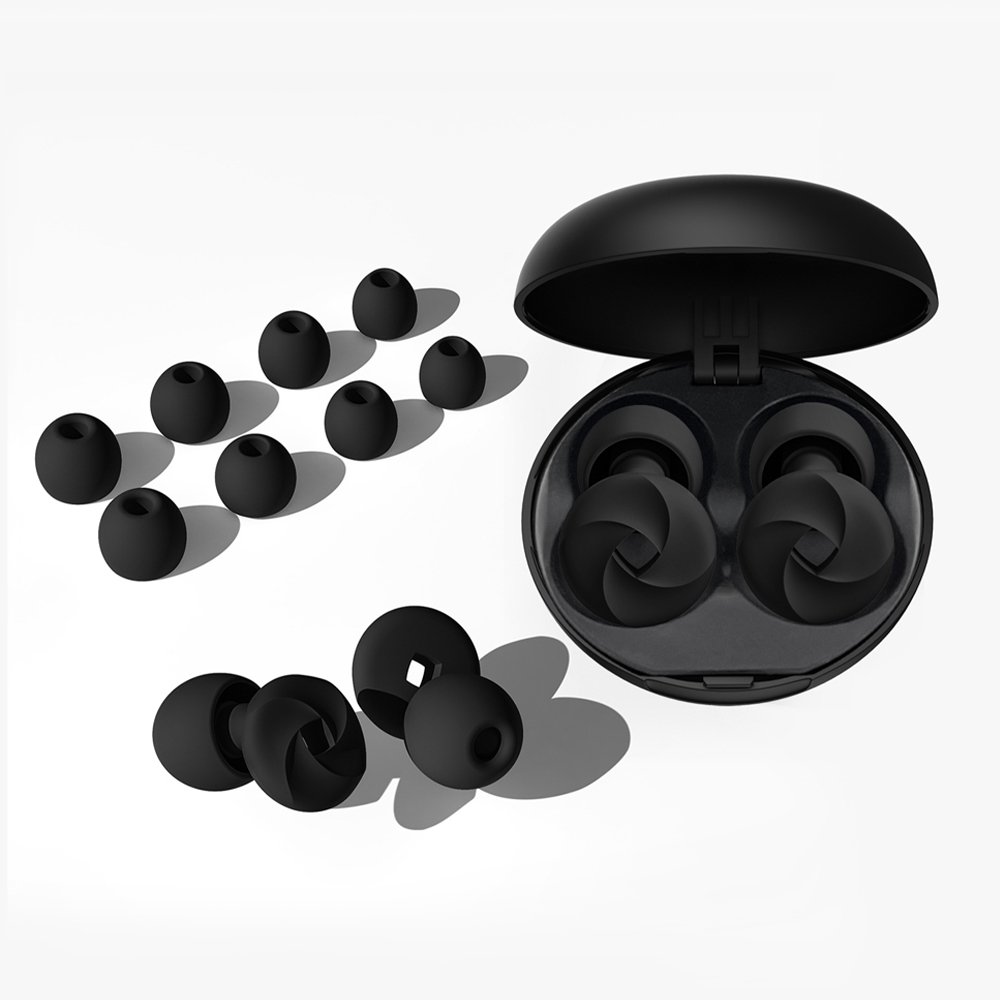 Hearing Protection Earplugs Sound Blocking Reusable Soft Sleep Silicone Ear Plugs Noise Cancelling
