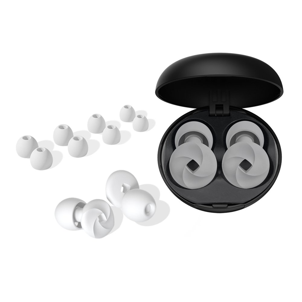 Hearing Protection Earplugs Sound Blocking Reusable Soft Sleep Silicone Ear Plugs Noise Cancelling