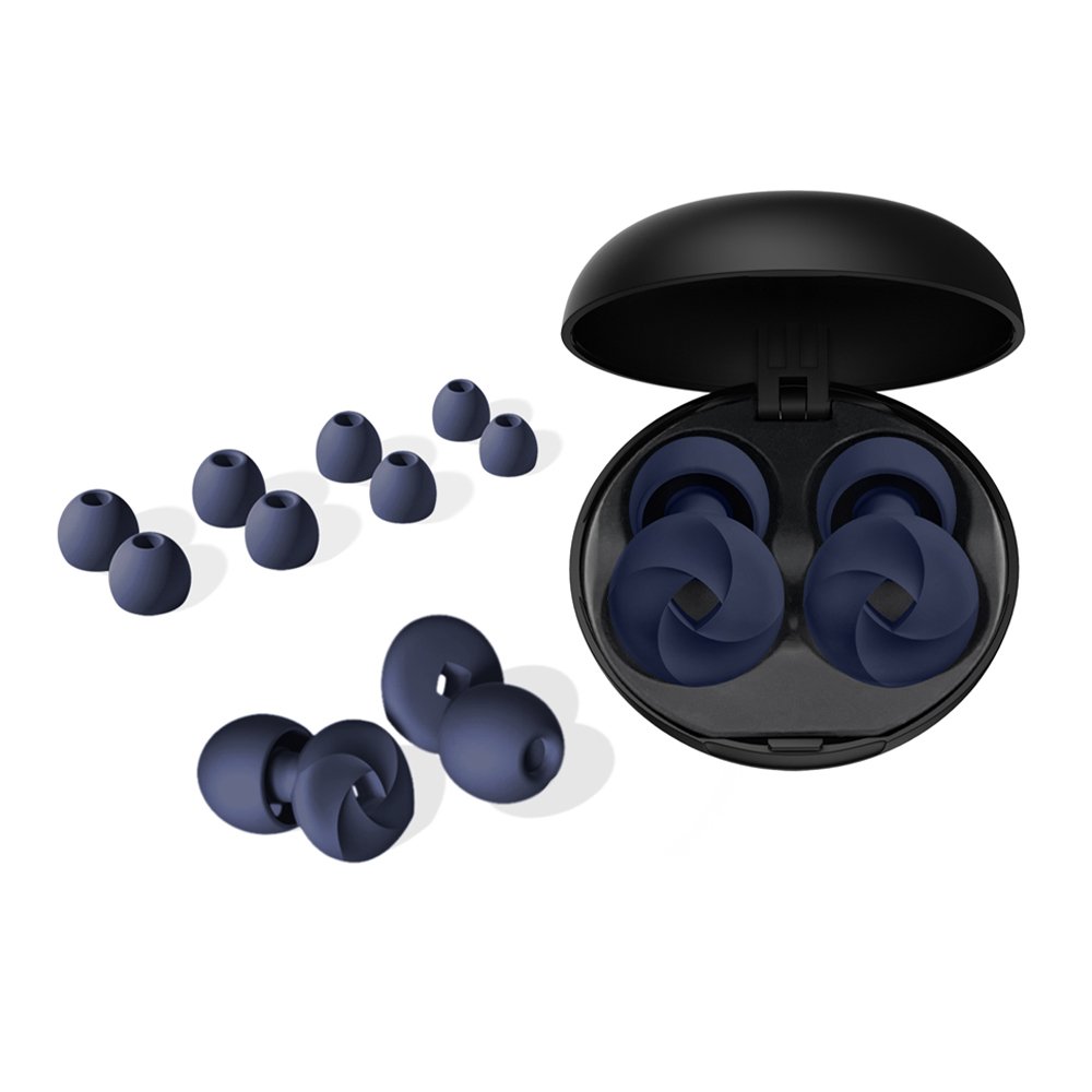 Hearing Protection Earplugs Sound Blocking Reusable Soft Sleep Silicone Ear Plugs Noise Cancelling