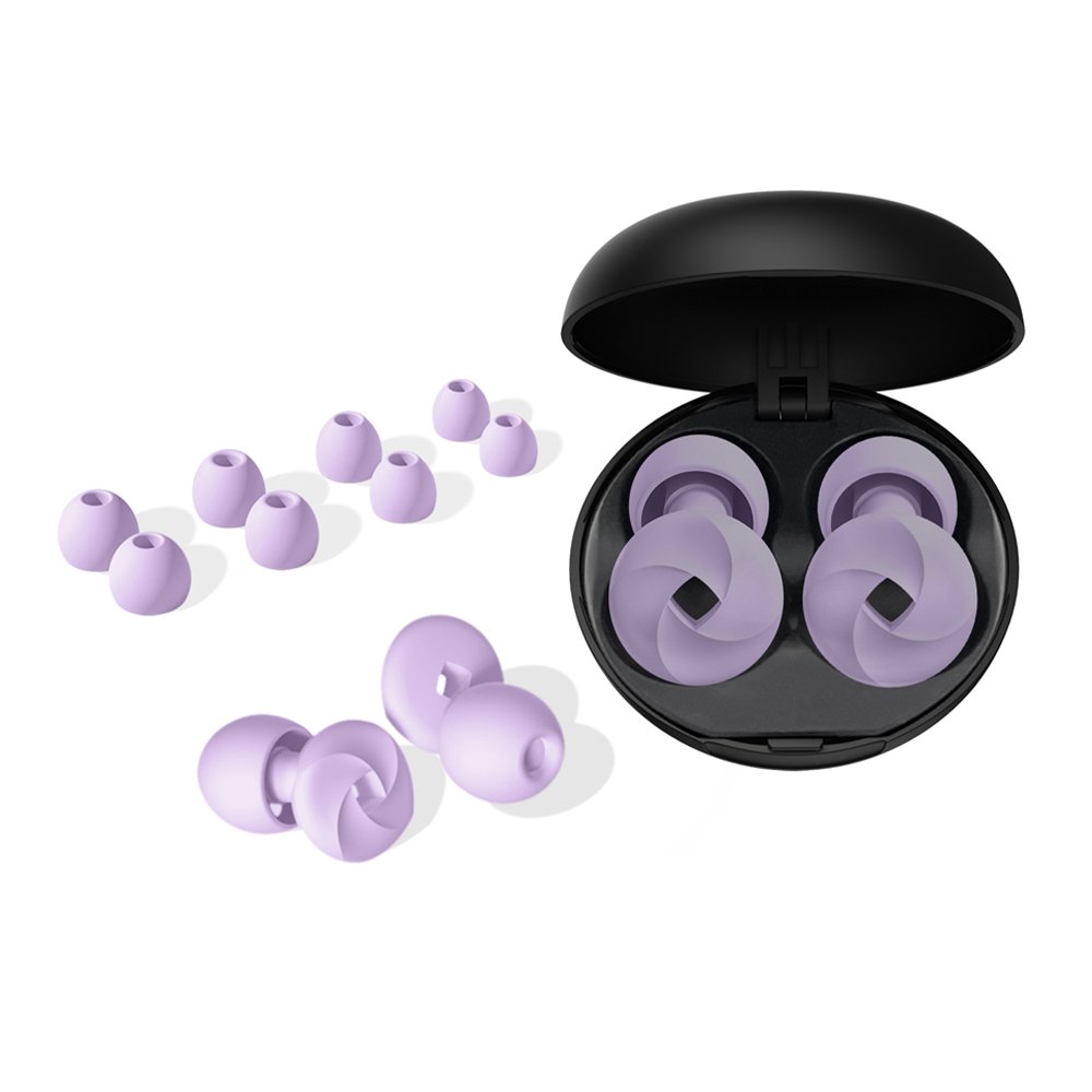 Hearing Protection Earplugs Sound Blocking Reusable Soft Sleep Silicone Ear Plugs Noise Cancelling