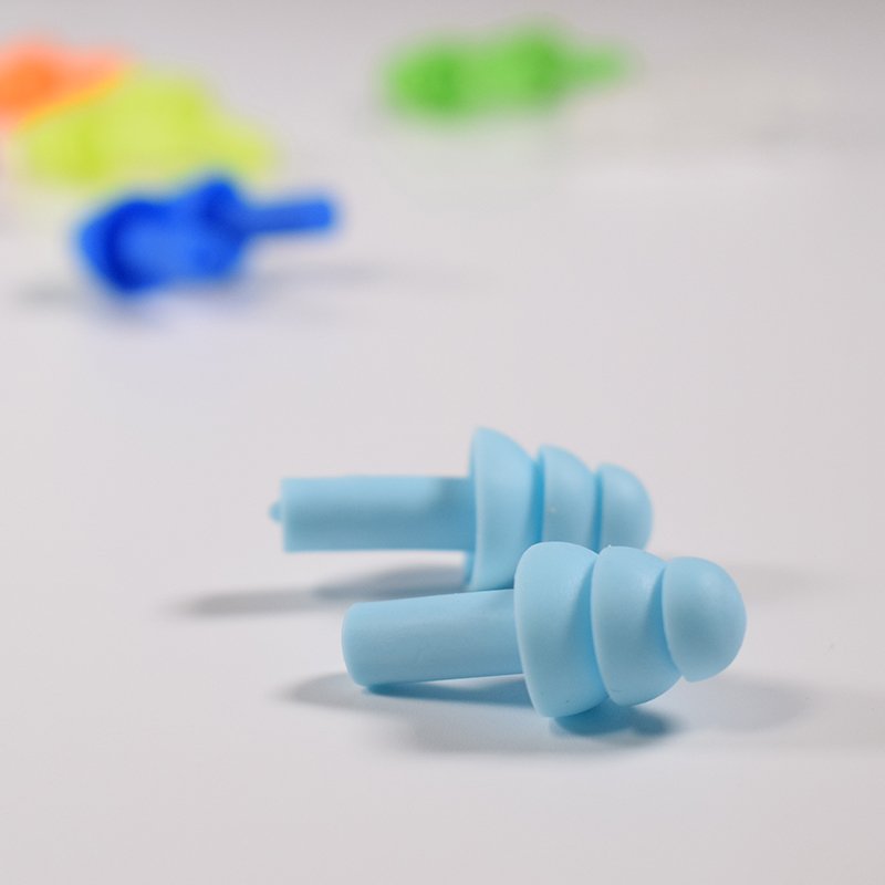 Comfort and Soft Hearing Protection earplugs silicone sleep noise cancelling earplugs for travel work swimming