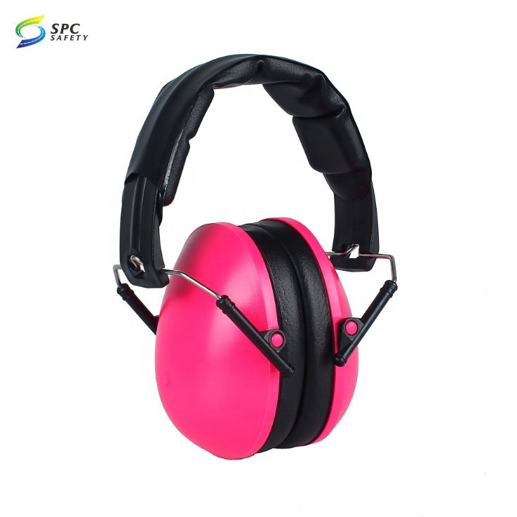 Hearing protection foldable anti noise reduction children safety earmuffs soundproof infant sleeping kids baby ear muffs