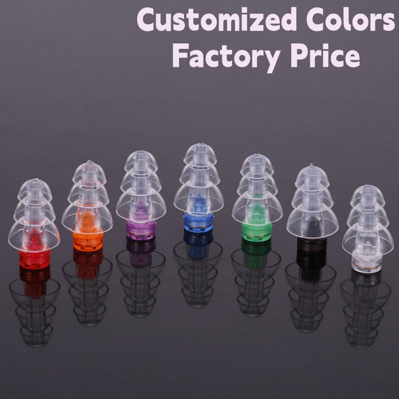 Music Club Earplug, Liquid Silicone Material,Reusable and Noise Reduction 25dB-27dB, Soft Hearing Protection Earplugs