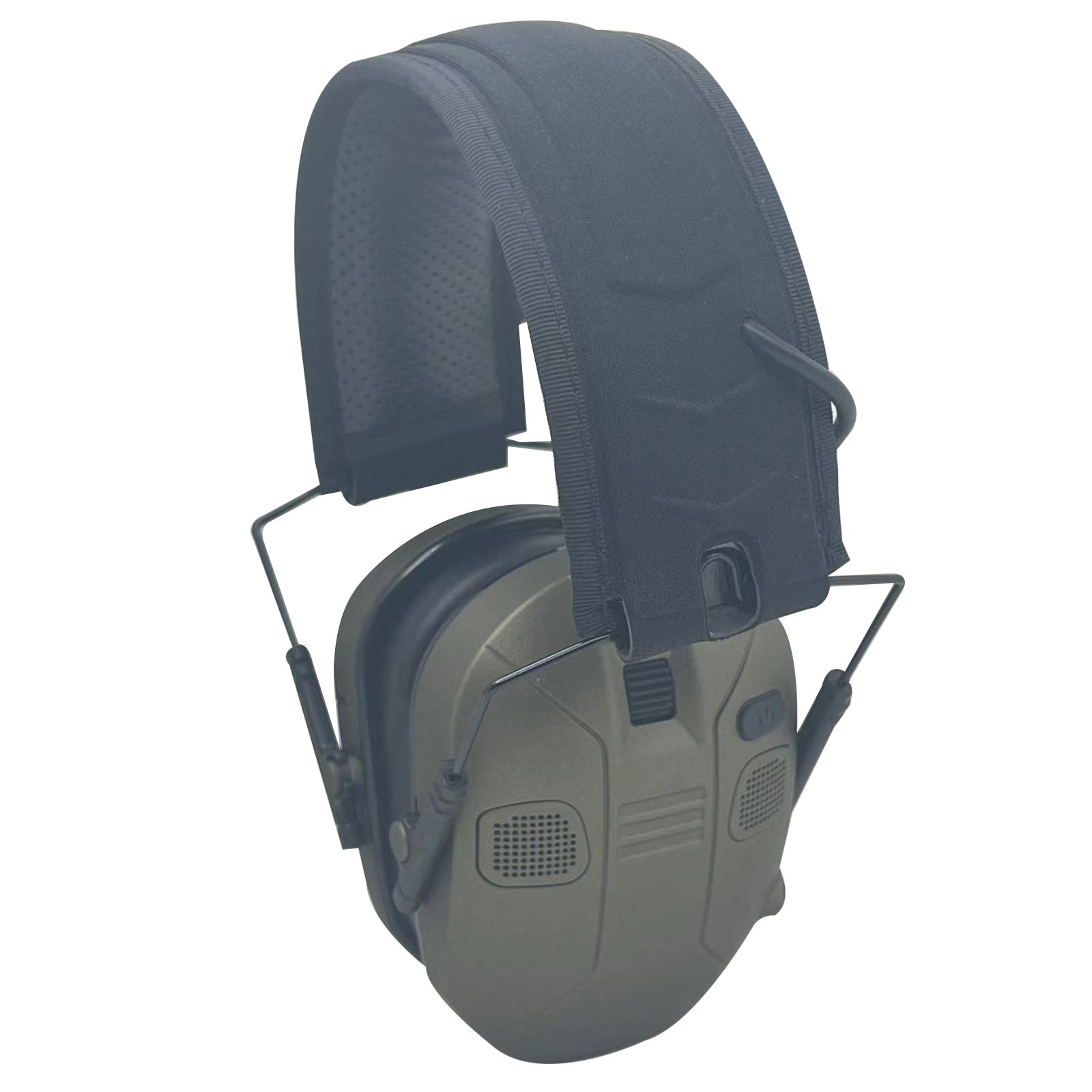 Shooting Accessories Ear Protection Lightweight Foldable Hearing Earmuff with Bluetooth Electronic Ear Protection NRR 25 dB