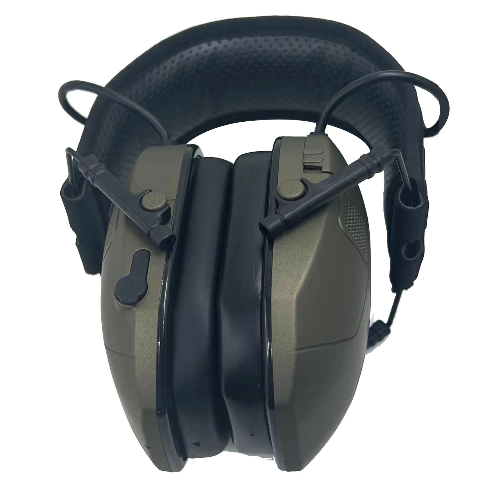 Shooting Accessories Ear Protection Lightweight Foldable Hearing Earmuff with Bluetooth Electronic Ear Protection NRR 25 dB