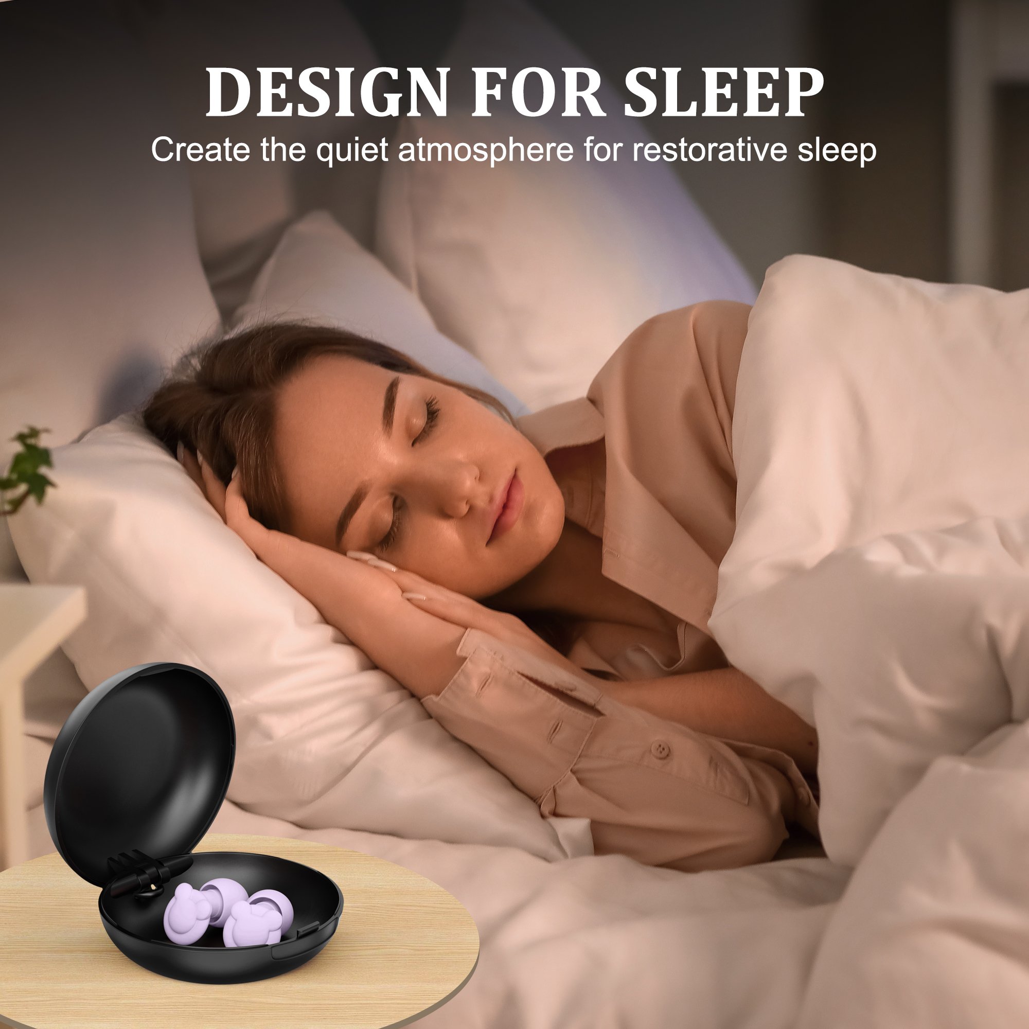 cartoon style Hearing protection quiet for Sleep sleeping noise-cancelling silicone sound Earplug Ear plugs reduction
