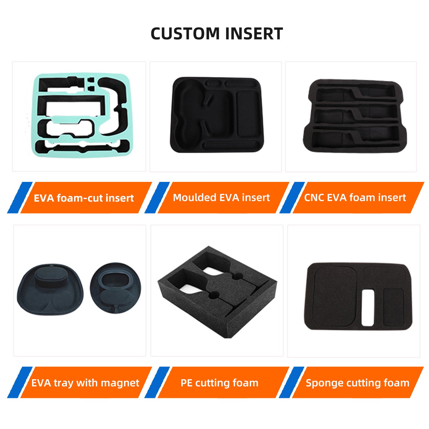 Waterproof Carbon Fiber EVA Protection Case for Hearing Aid EVA Medical Carrying Case
