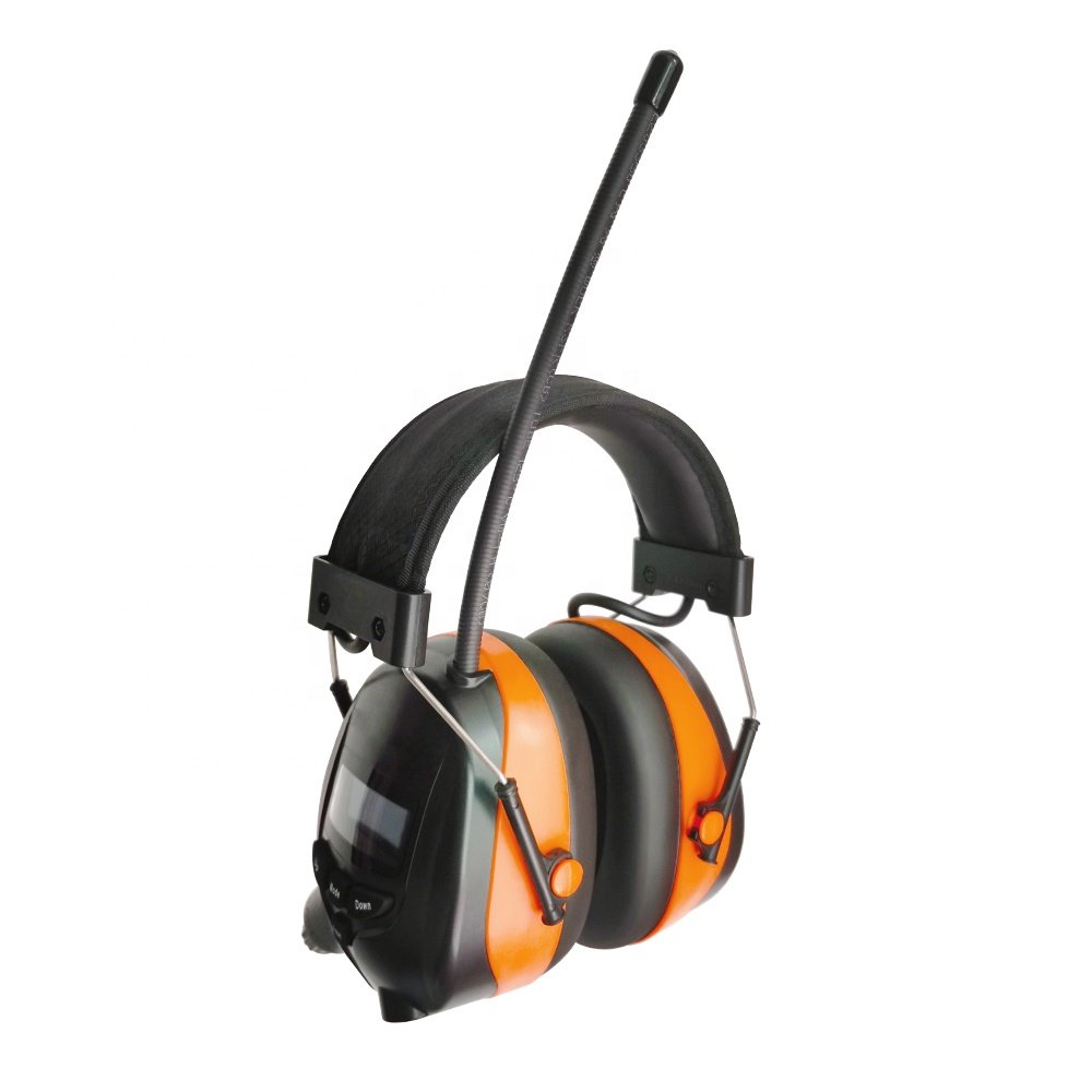 EM3001 Entertainment Headphone Noise Reduction Ear Defender DAB+ Blue tooth Digital Ear Muff FM Radio Electronic Safety Earmuffs