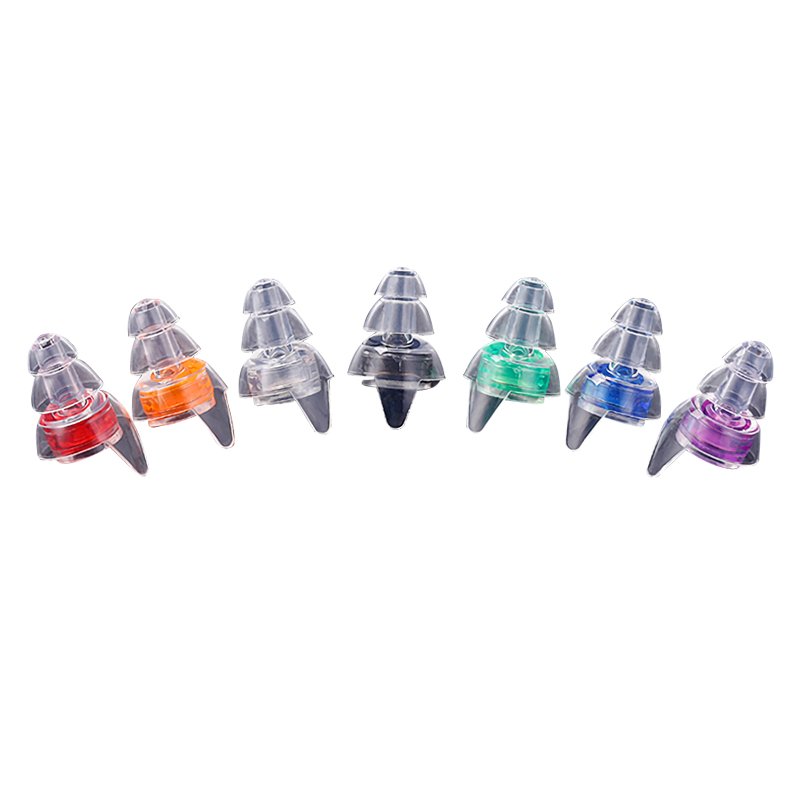 High Fidelity Reusable Earplugs for Concerts Musicians Sensitivity Conditions Motorcycles-Noise Reduction Accessories