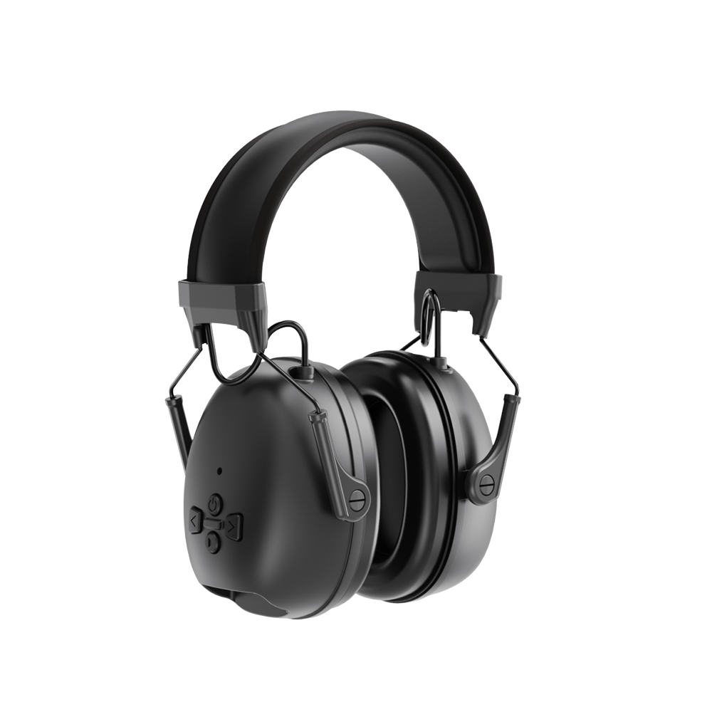 RONGXIANG BTM-09 Professional electronic Earmuff Ear Defender Lawn Mowing Earmuffs Earmuffs for Shooting Range