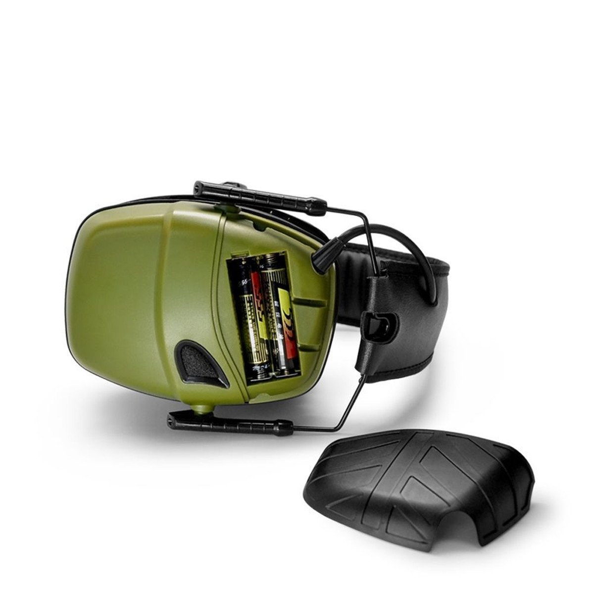 Hot selling electronic hunting shooting active noise reduction safety earmuffs amplified hearing protection headphones