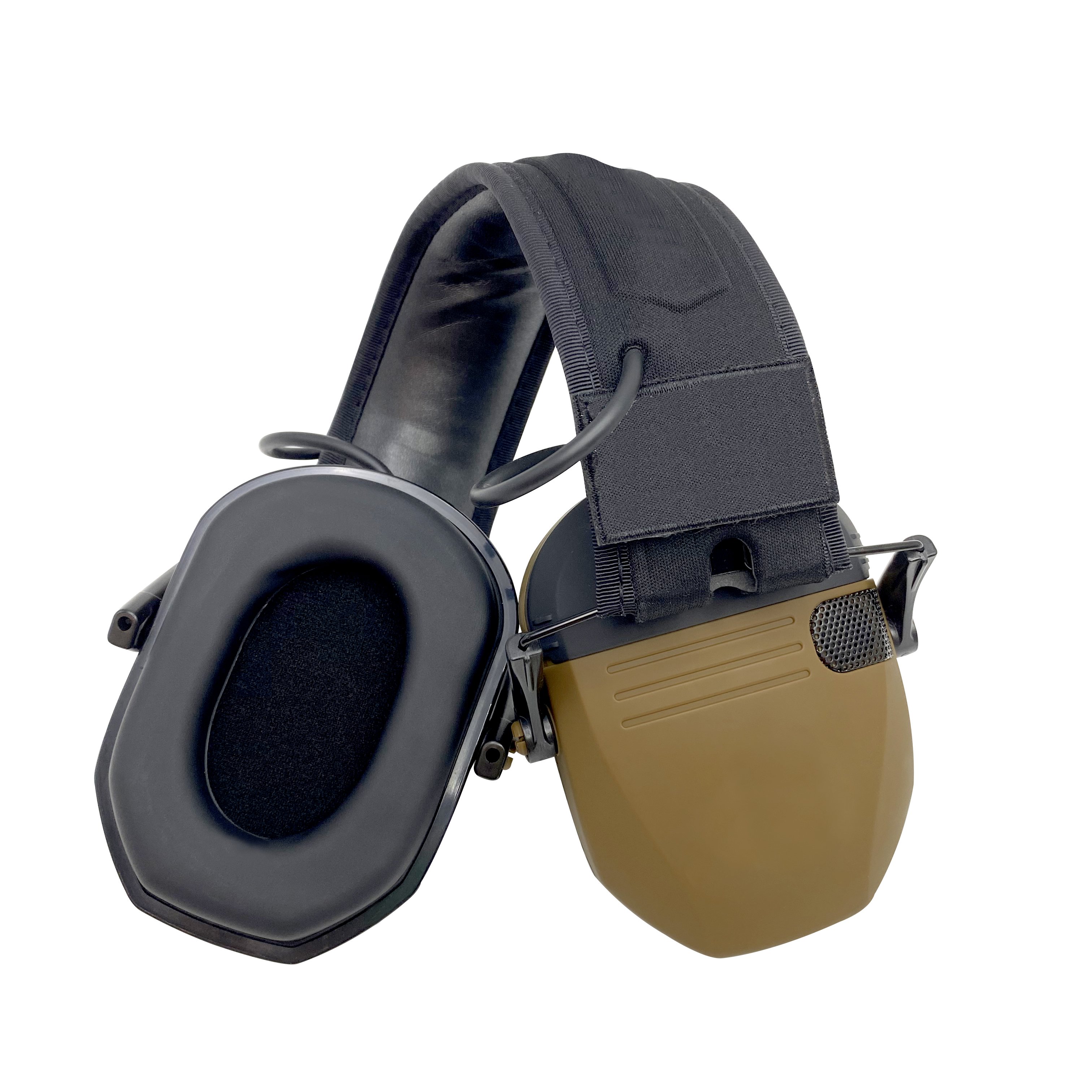 Electronic Tactical Ear Defenders Noise Cancelling Headset Helmet Earmuffs Ear Protection For Shooting