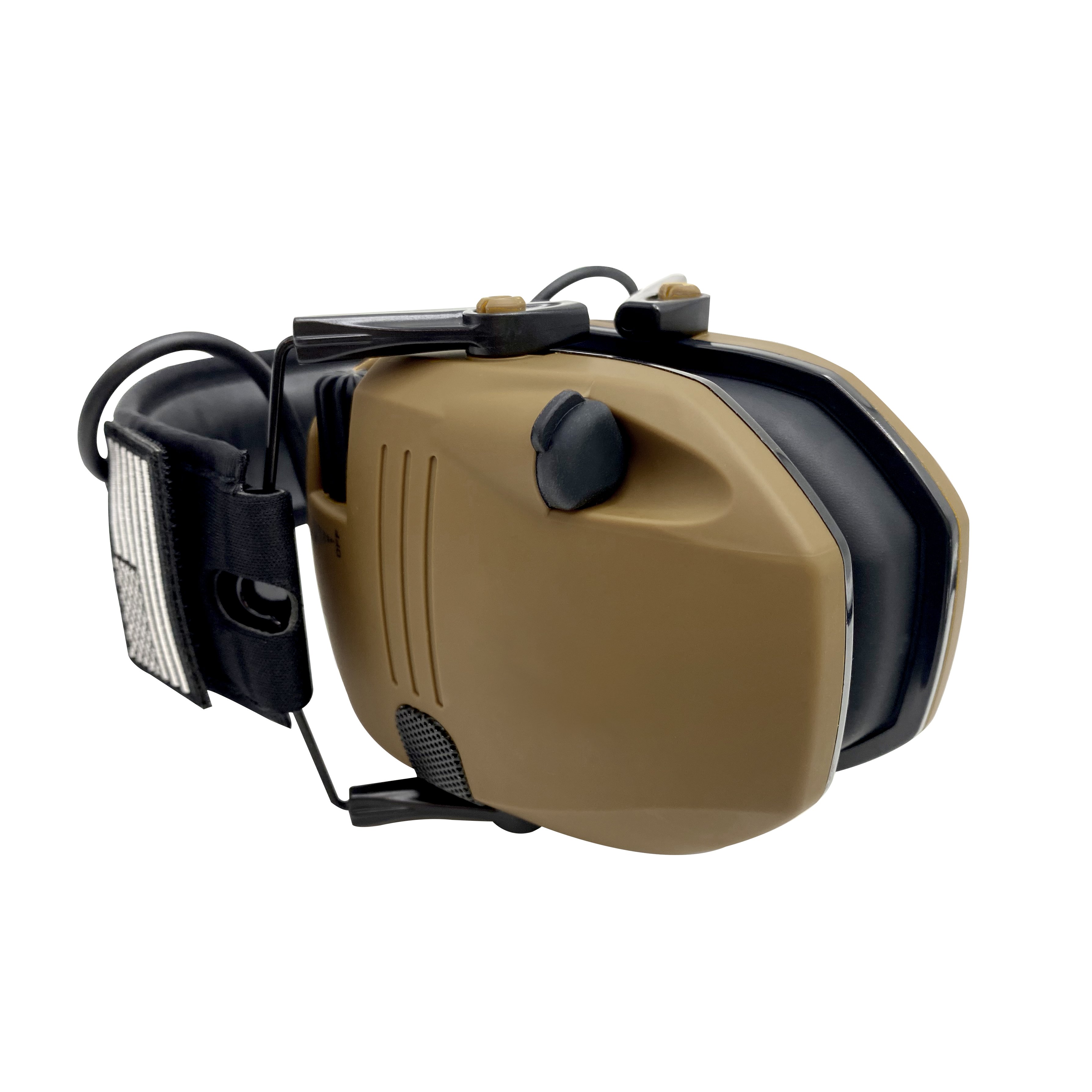Electronic Tactical Ear Defenders Noise Cancelling Headset Helmet Earmuffs Ear Protection For Shooting