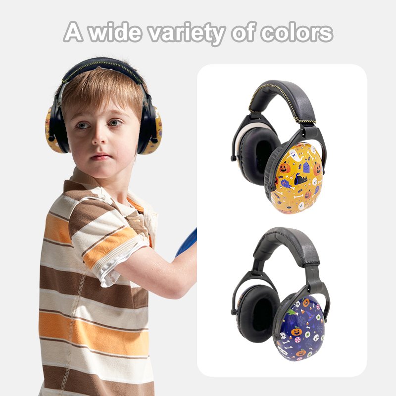 GS130-D Kids Waterproof Sound Proof Hearing Protection Noise Cancelling Ear Muffs Defenders Children Sleeping Earmuffs for Baby