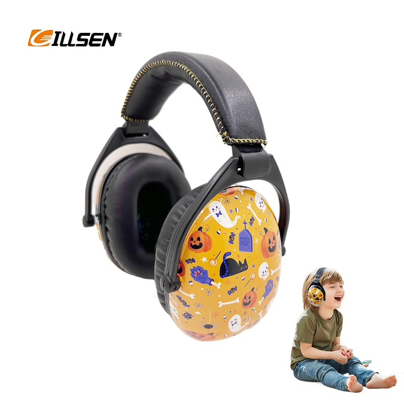 GS130-D Kids Waterproof Sound Proof Hearing Protection Noise Cancelling Ear Muffs Defenders Children Sleeping Earmuffs for Baby