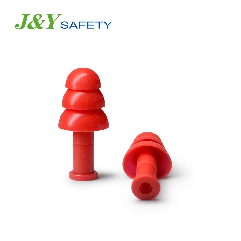 Swimming In Ear Protection Water Proof Sleeping Ear Plugs Without String Silicon Earplugs Custom Logo