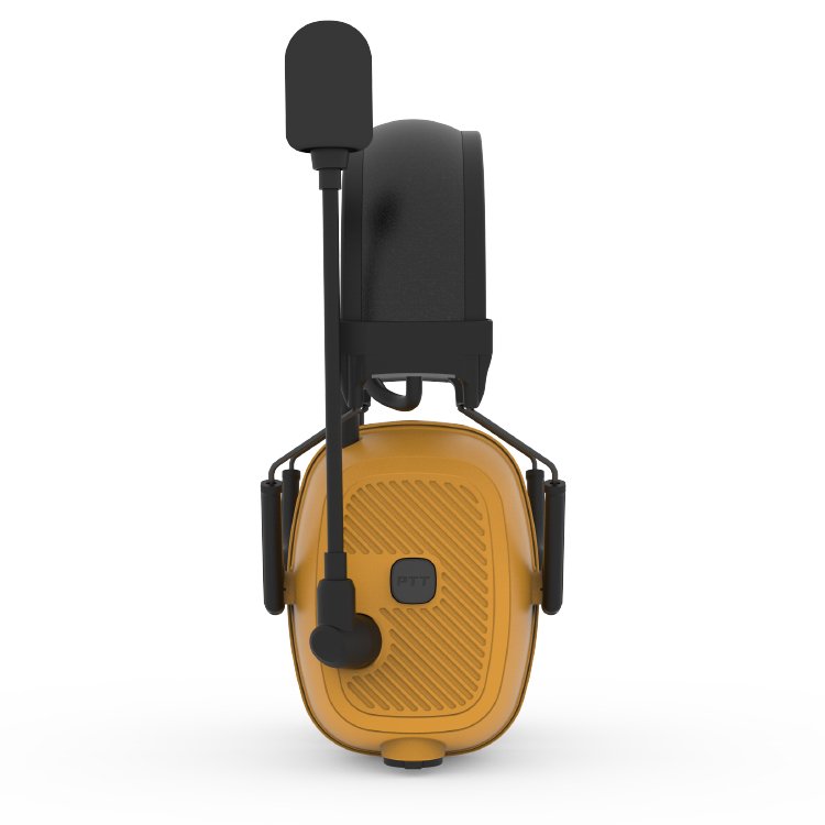 RONGXIANG CE ANSI S3.19 EN352 NRR30dB SNR35dB Airway Quick Interface Airport Communication Noise Reduction Earmuff CTM-02