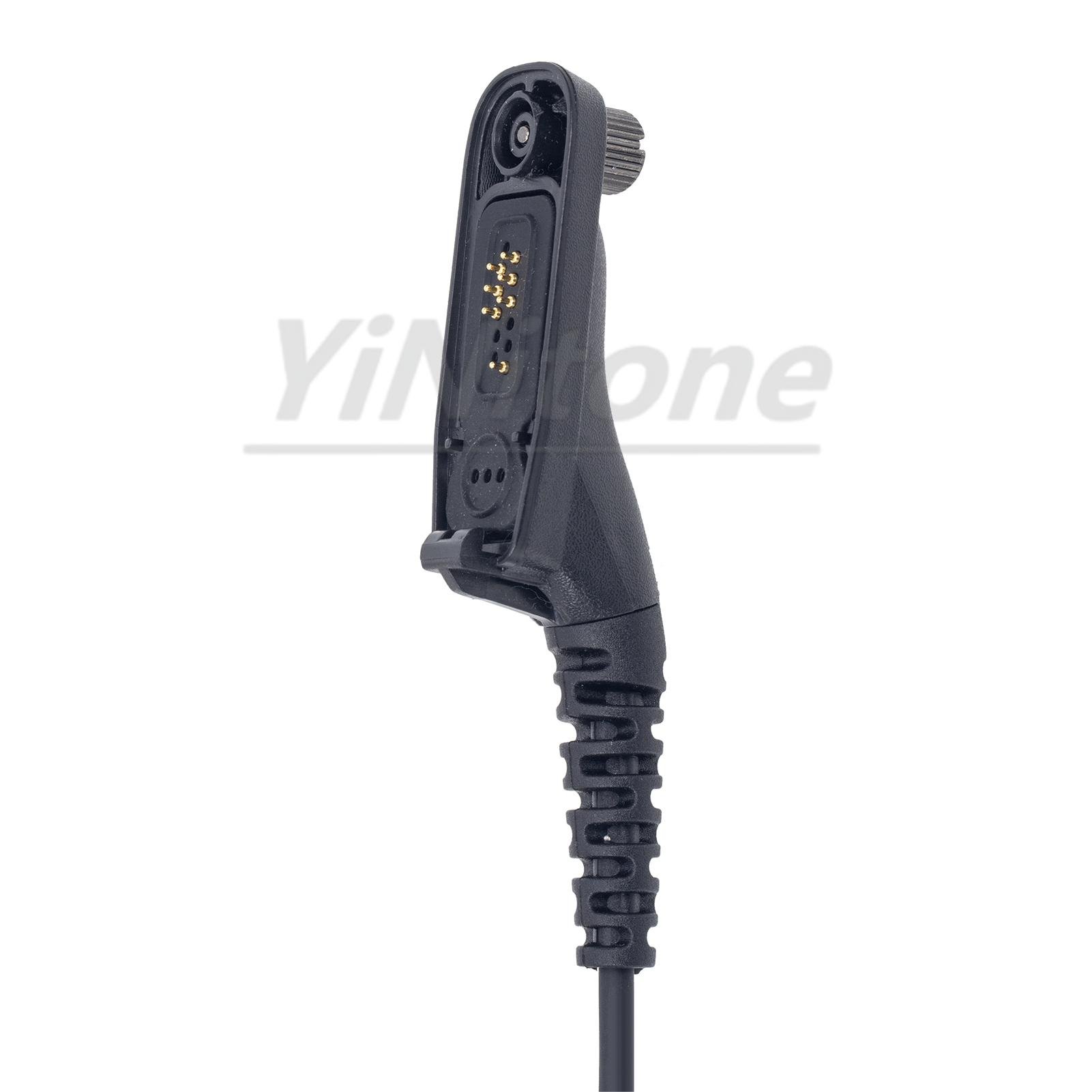 HD03 Bowman Elite II walkie talkie earphone with Finger Mic and U94 PTT Adapter for Motorola XiR P8268 8260 Radio headset set