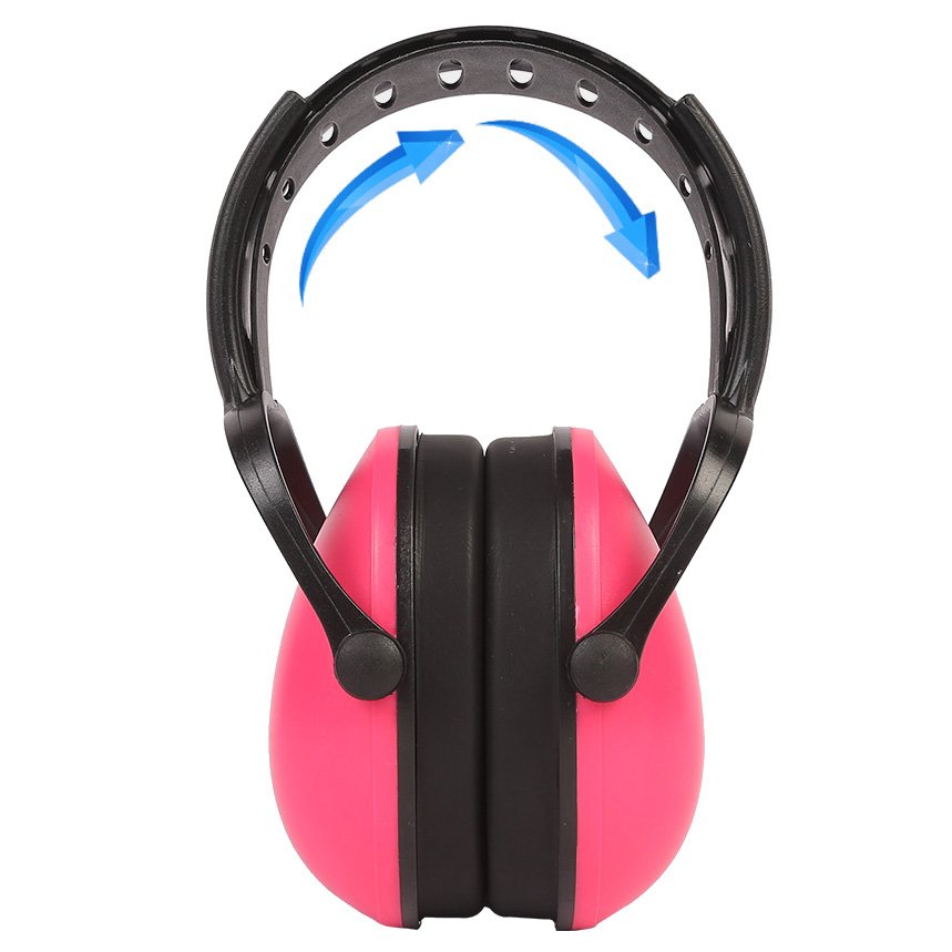 ABS Economic Headbanded Earmuff Head-mounted Sound Insulation Baby Hearing Protection