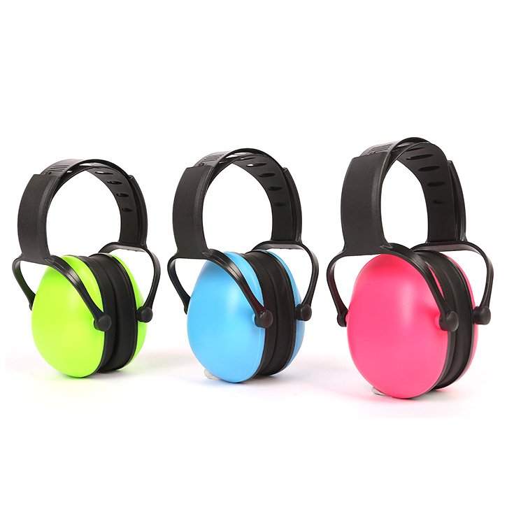 ABS Economic Headbanded Earmuff Head-mounted Sound Insulation Baby Hearing Protection