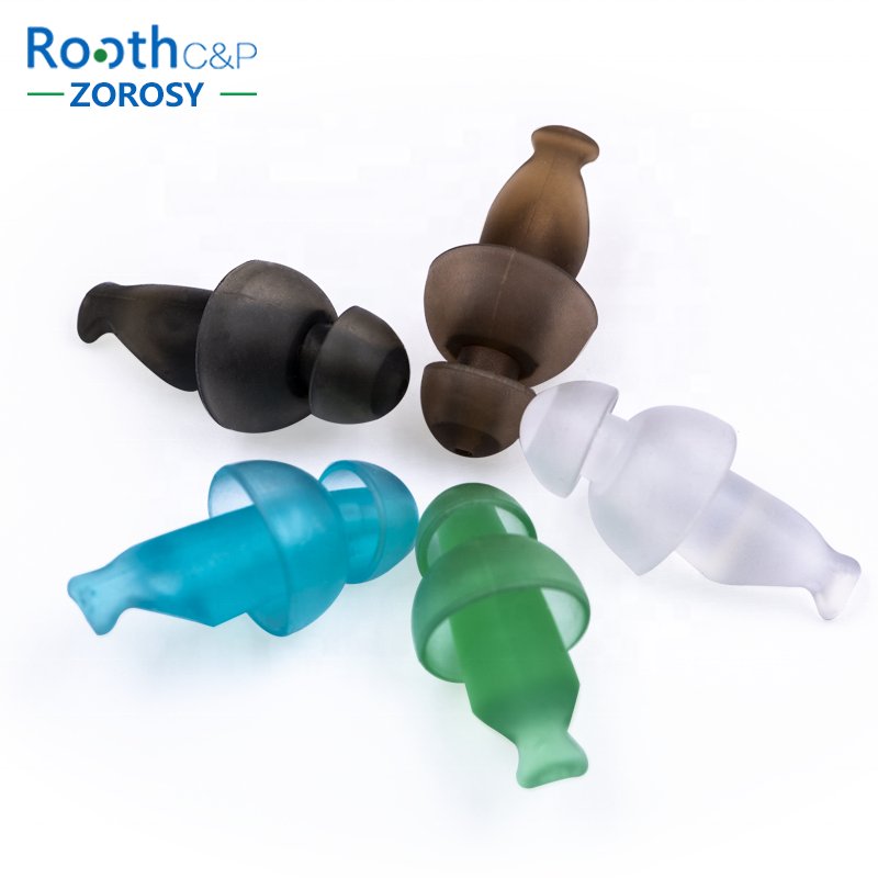 TPE Ear Plugs For Sleeping Earplugs Factory Ear Plugs Comfortable Noise Cancelling Sleep Earplugs Induction Protector