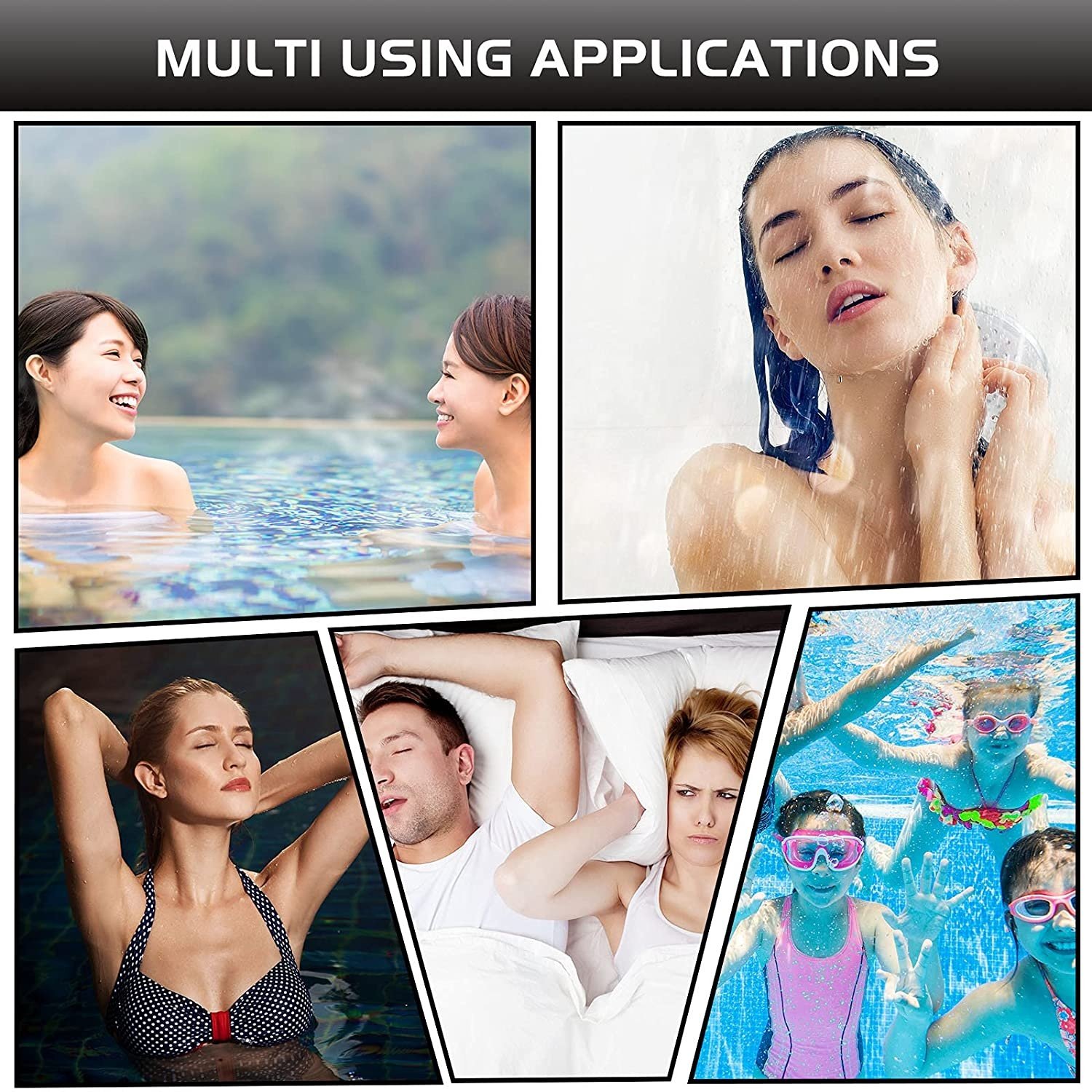 Kids Swimming Silicone Earplugs Adult Ear Plugs