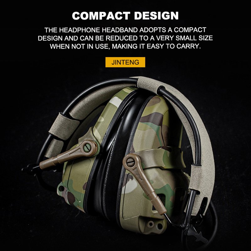 Defense Equipment Ear Hearing Protection Protective None Noise Cancelling Headphones Gen6 Tactical Headset Hunting Accessories