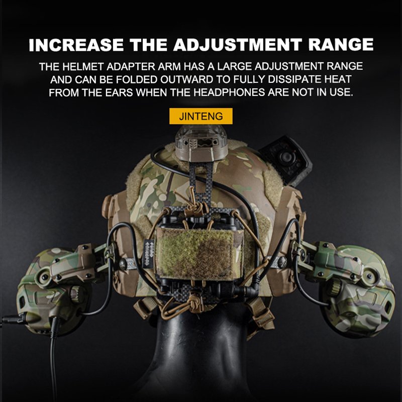 Defense Equipment Ear Hearing Protection Protective None Noise Cancelling Headphones Gen6 Tactical Headset Hunting Accessories